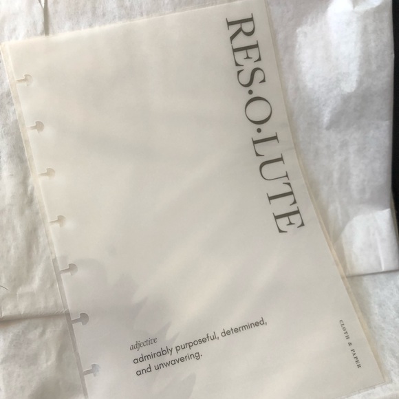 NEW ✨ Cloth & Paper Half Letter Dashboards + Discs - Picture 3 of 9